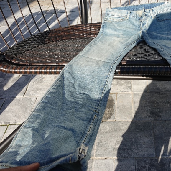 MNML.LA LIGHT BLUE JEANS 30W 34L - Picture 2 of 8